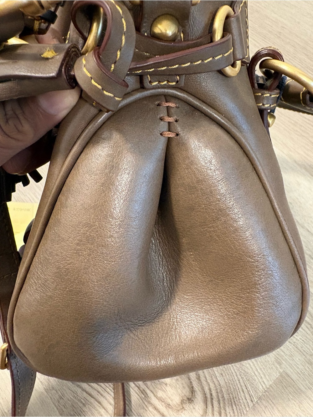 Dooney & Bourke micro satchel Florentine - Picture 6 of 11